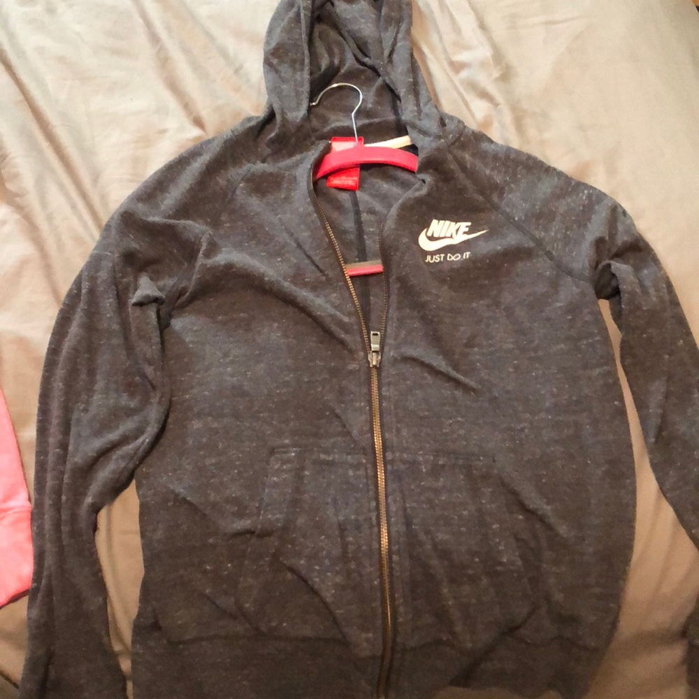 Nike zip up sweater